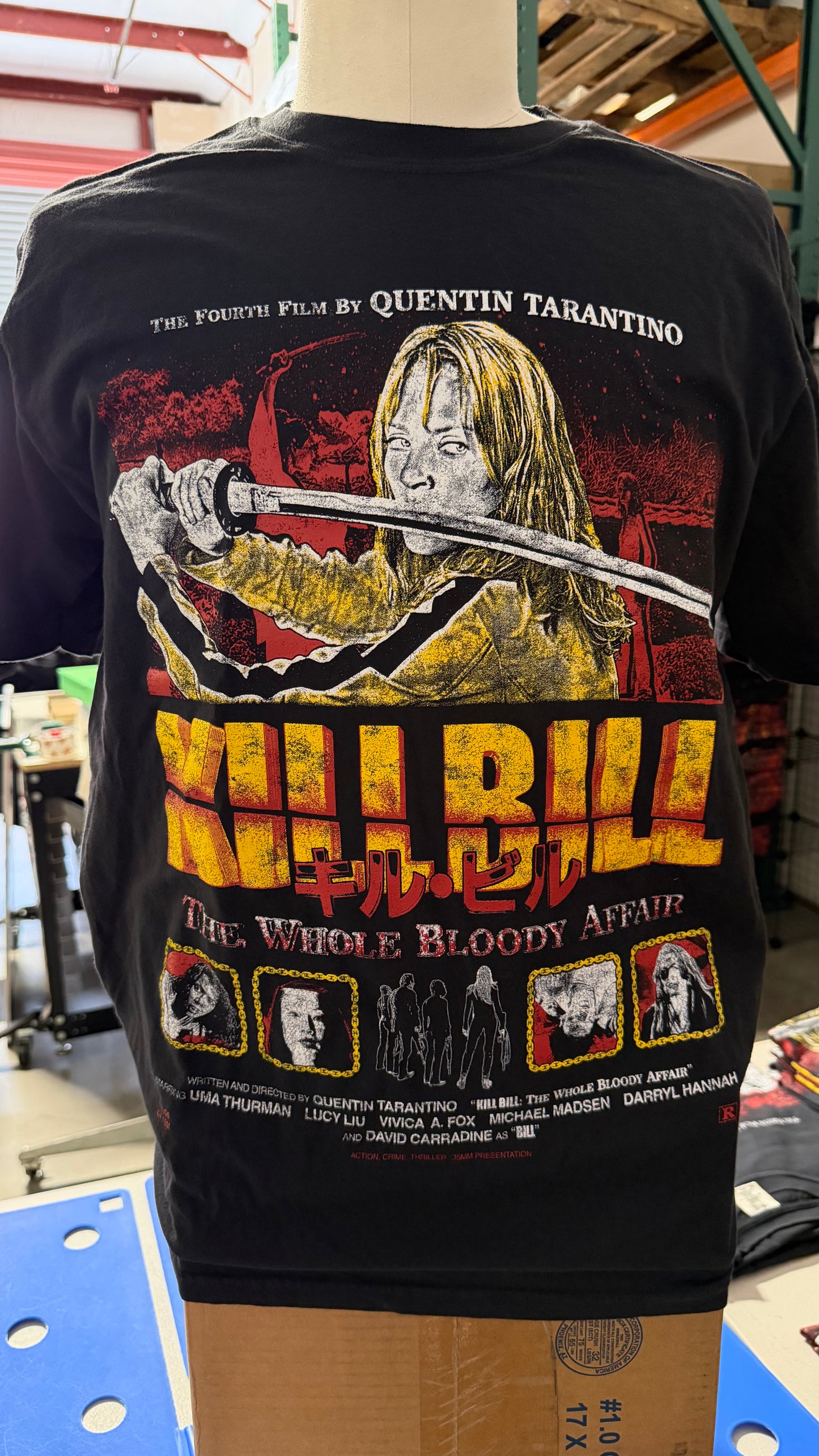 Kill Bill: The Whole Bloody Affair 2011 “Revenge is Never a Straight Line” - Comfort Colors