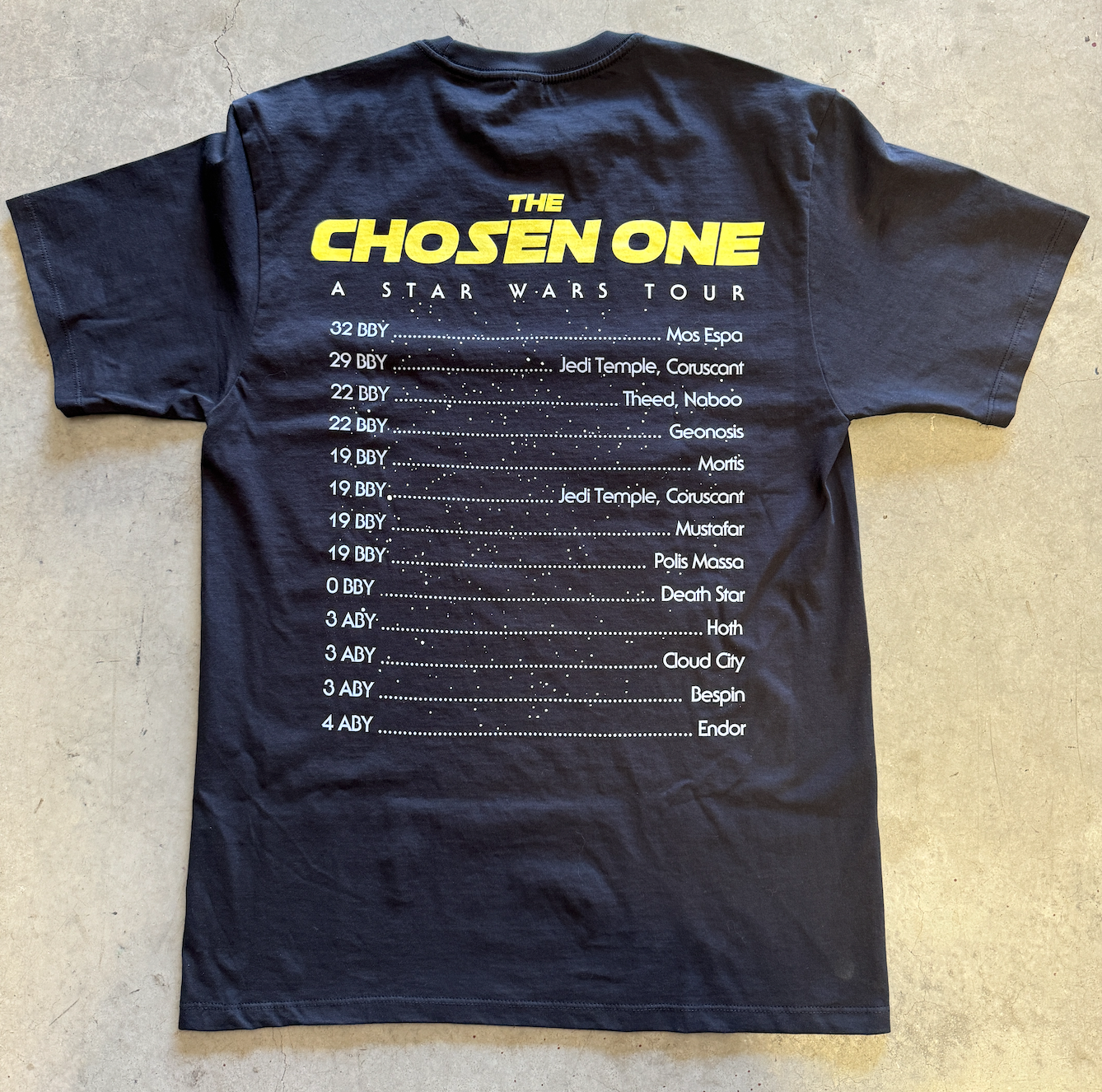 The Chosen One Tour: Soft Shirts