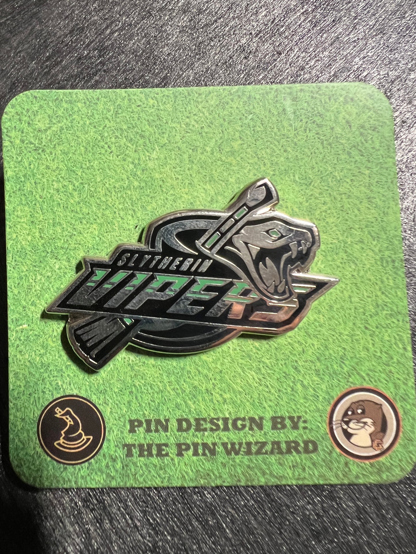 Serpent logo pin HP inspired