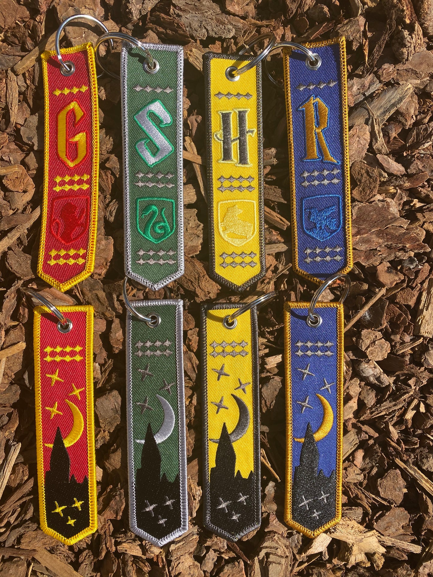 HP Themed House Keytags