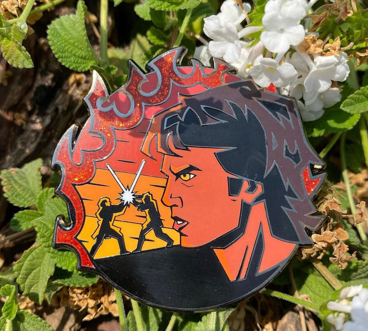 "Fall of the Hero" Black Nickel Version