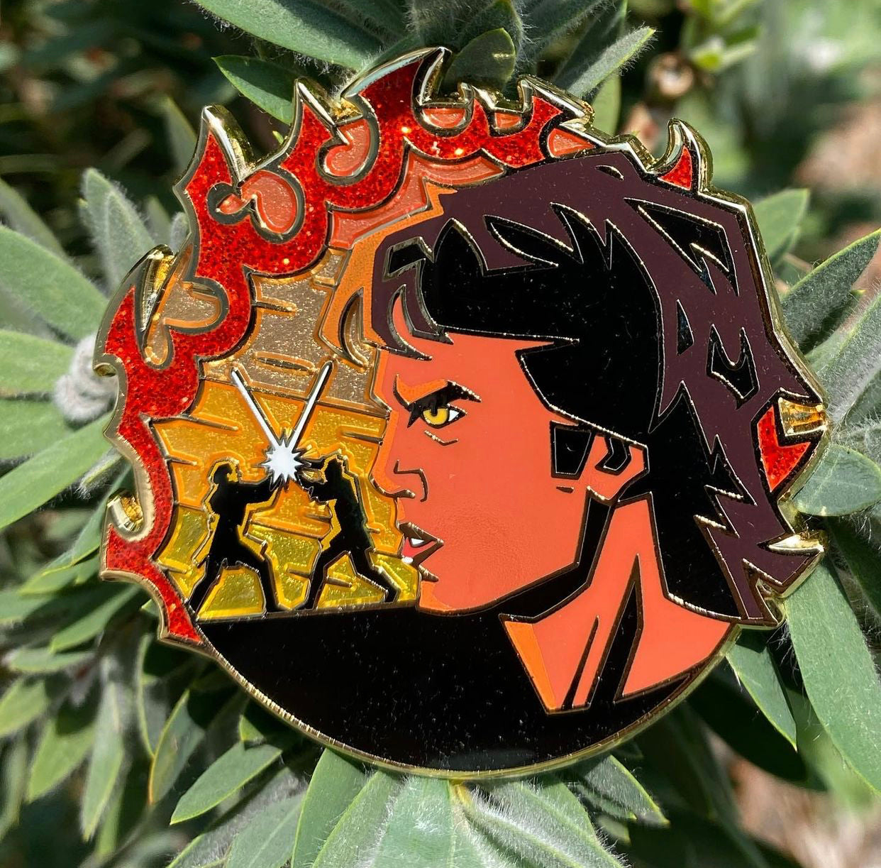 "Fall of the Hero" Gold and Transparent Version