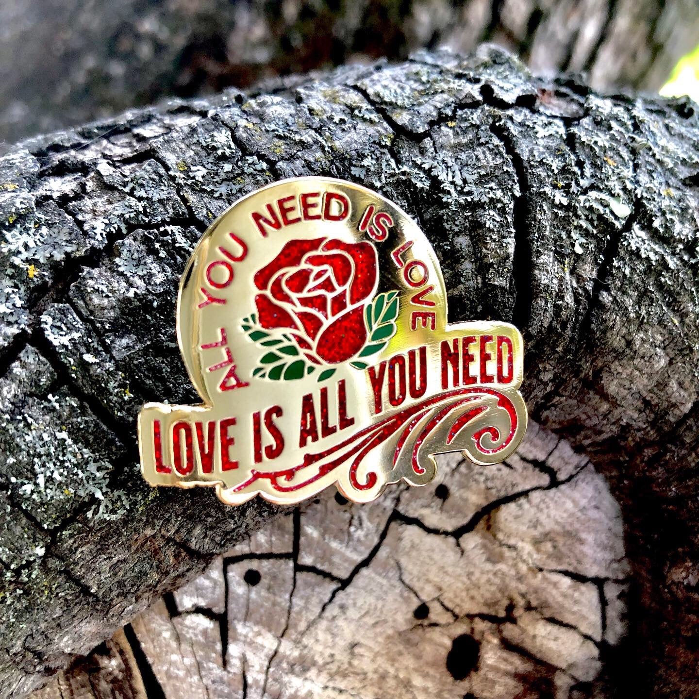 LOVE Enamel Pin
