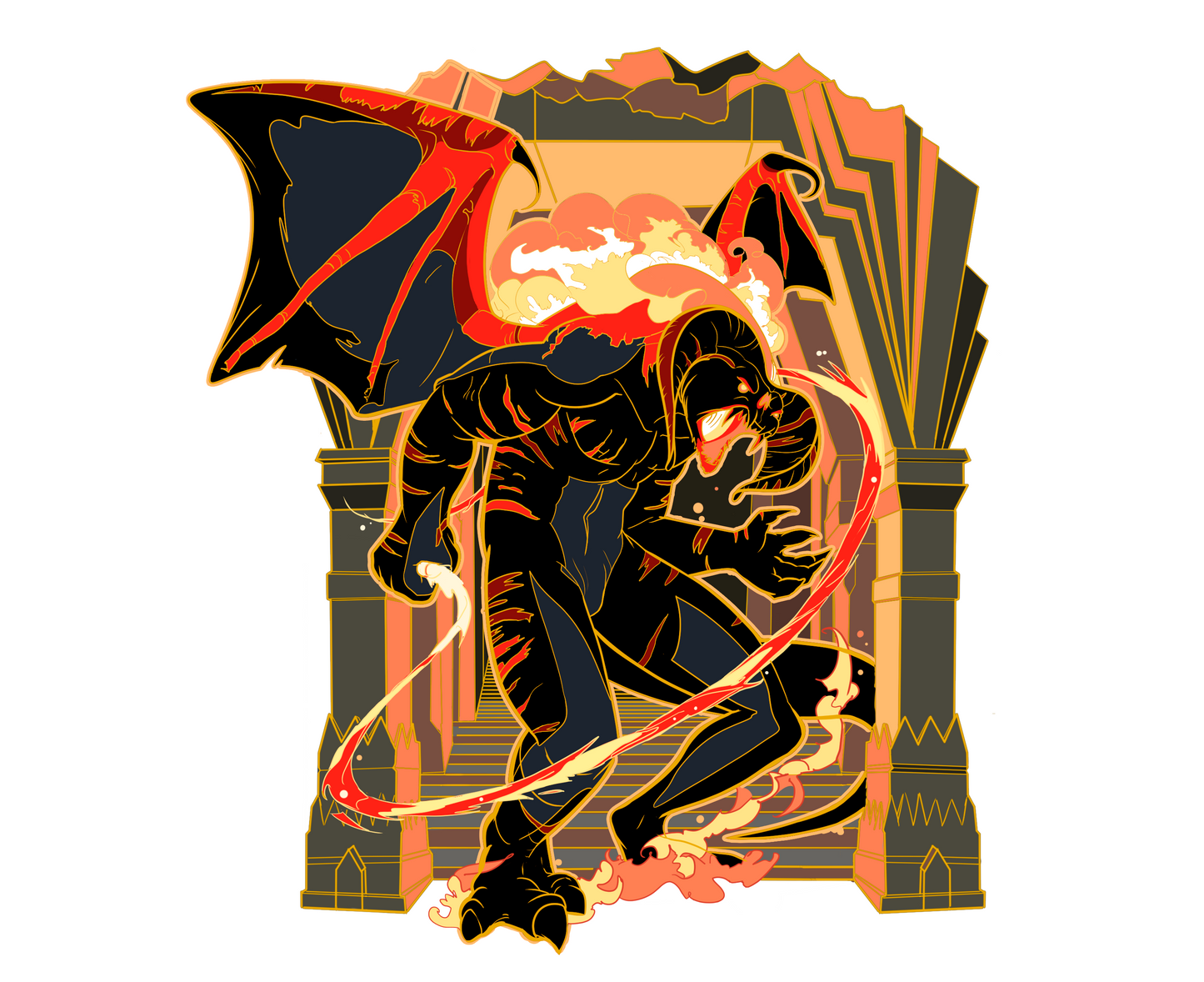 "And In The Darkness Bind Them" Pin 1 NO GRADE