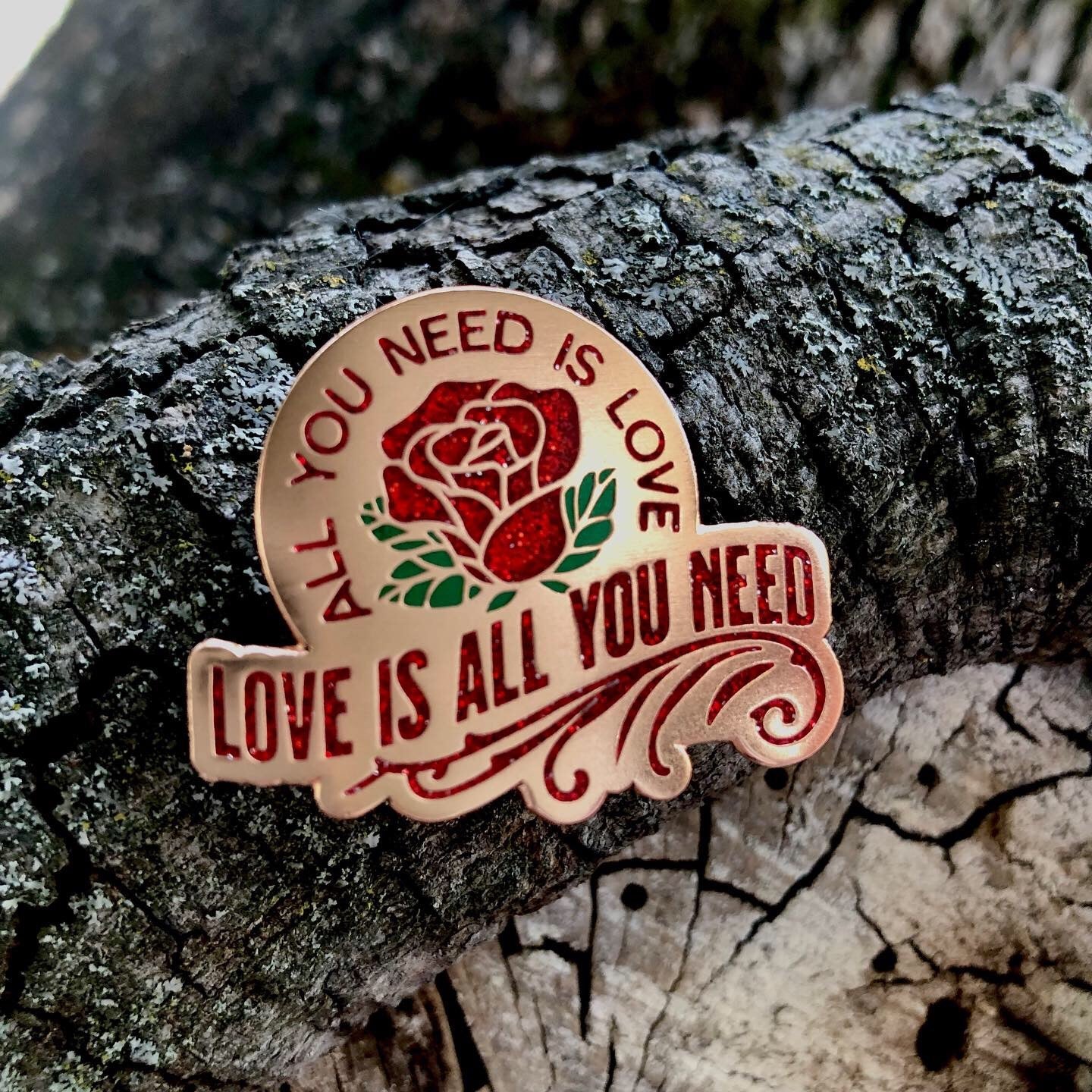 LOVE Enamel Pin