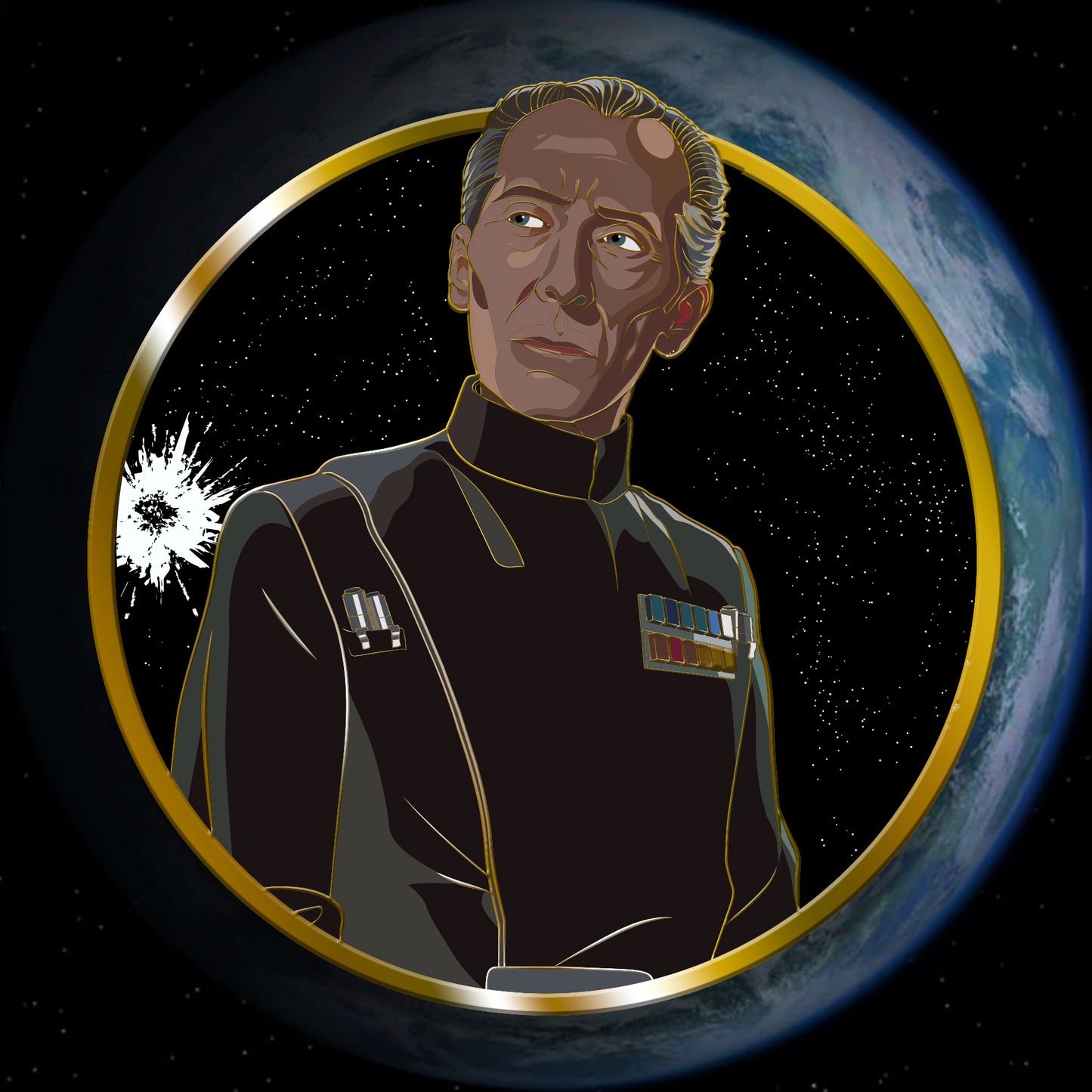 Member Exclusive Far Far Away Pin 2 Pre Order: Moff